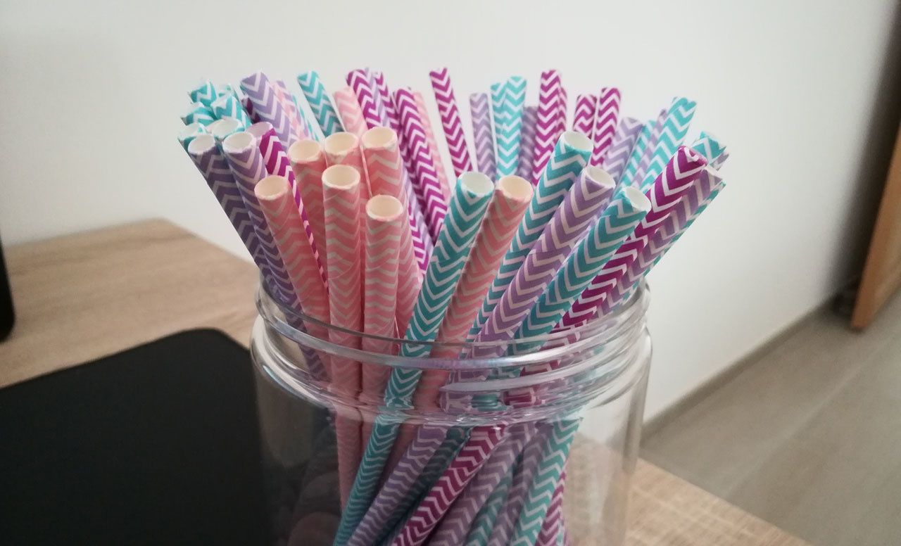 Pailles en papier