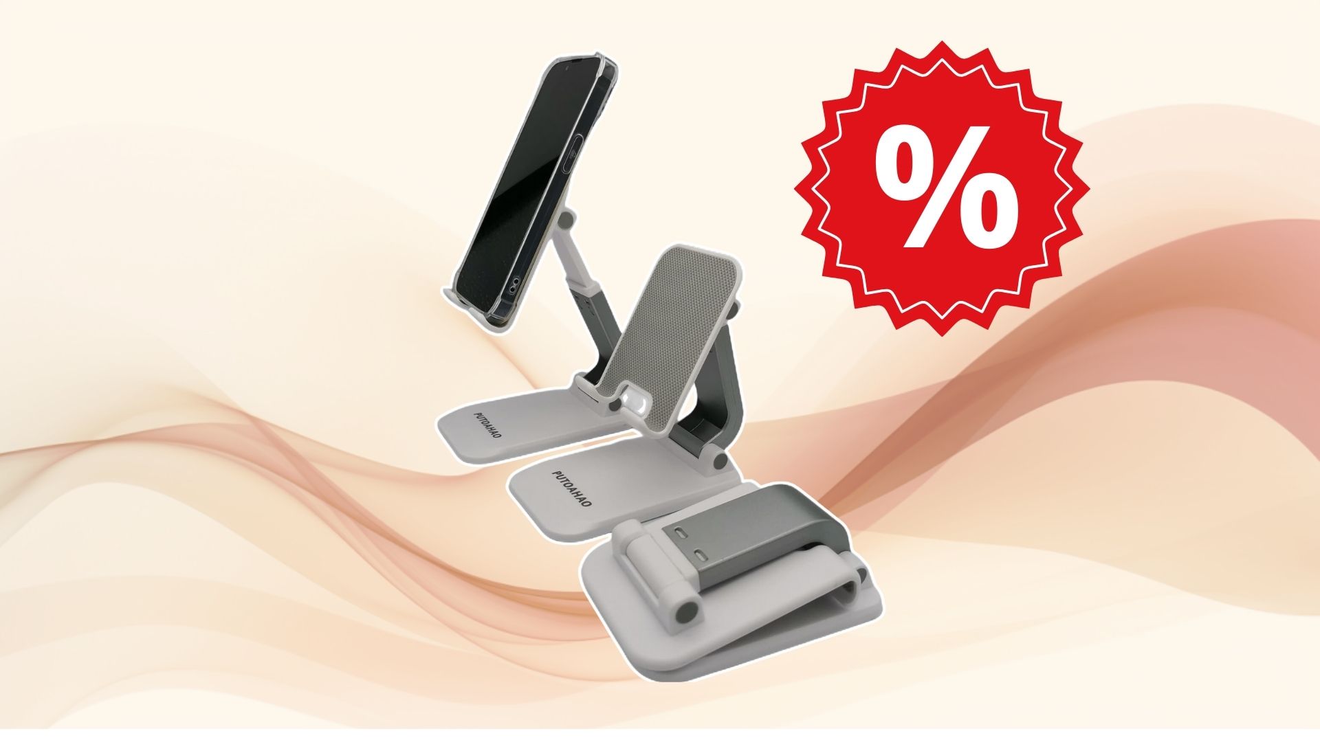 Amazon casse le prix de ce support Tablette PUTOAHAO Blanc !